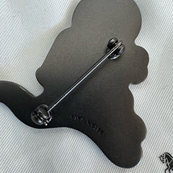 Coach Jetpack Rexy Pin and Planet Earth Pin - Genuine Leather - LIMITED EDITION - Picture 7 of 9